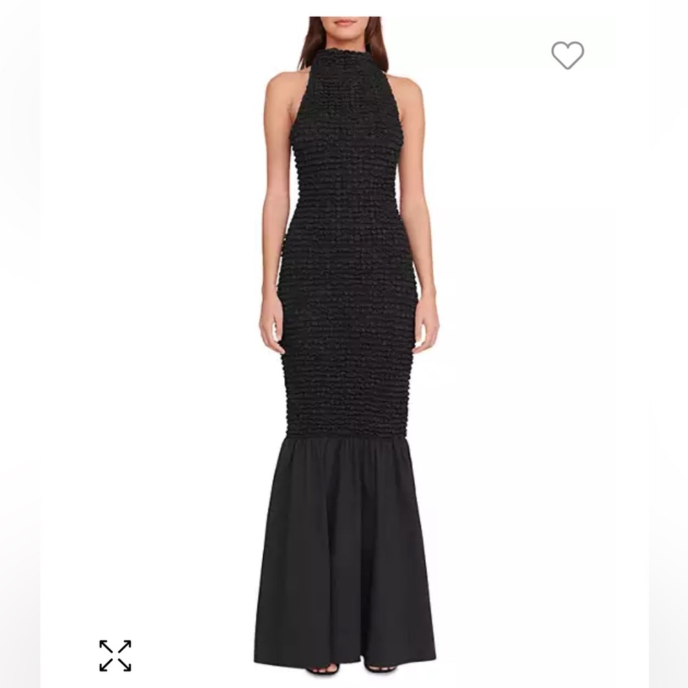 STAUD Kiera Dress - Black, Size Medium, NWT